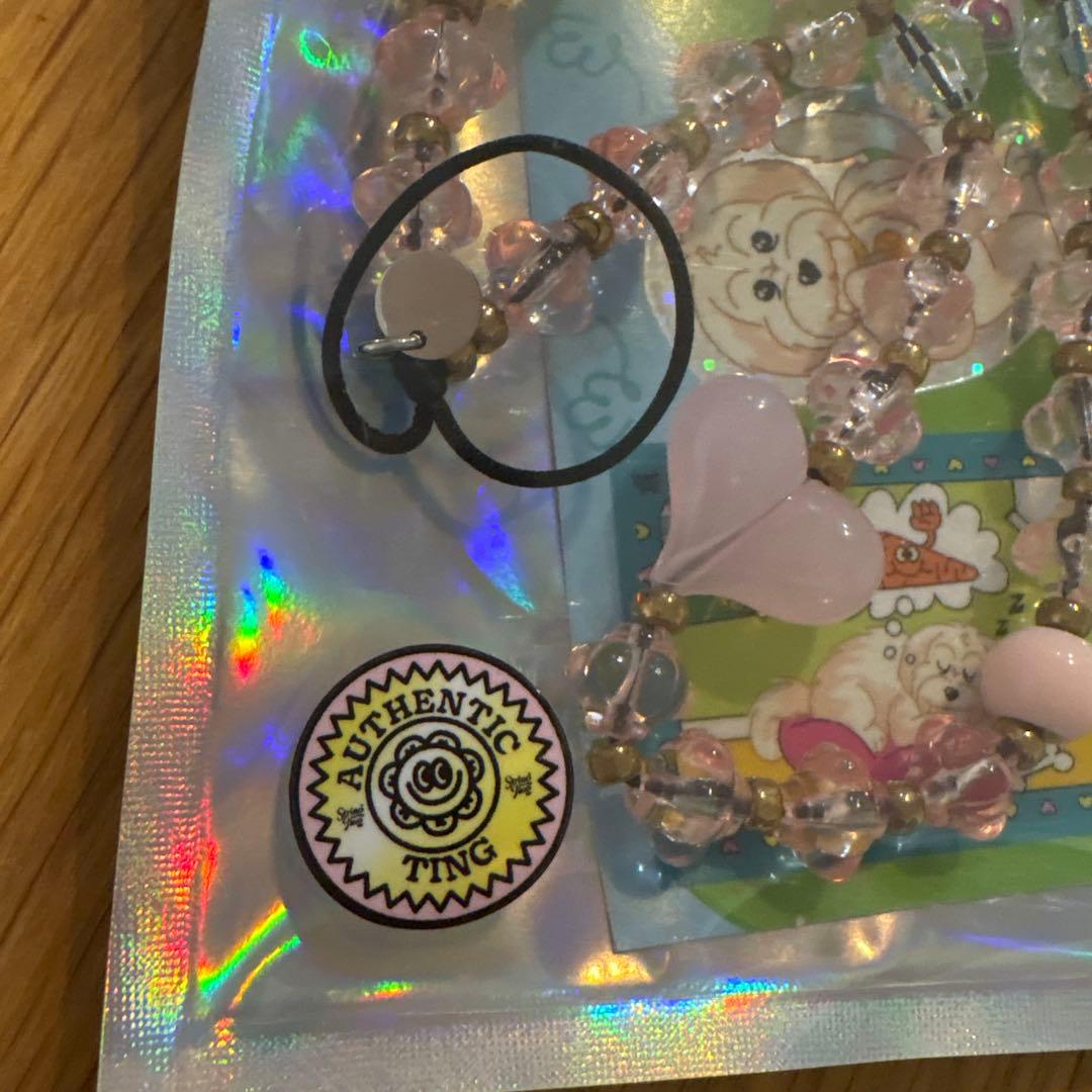 【正規品】String Ting ストリングティング　ストラップ　ピンク　アヒル