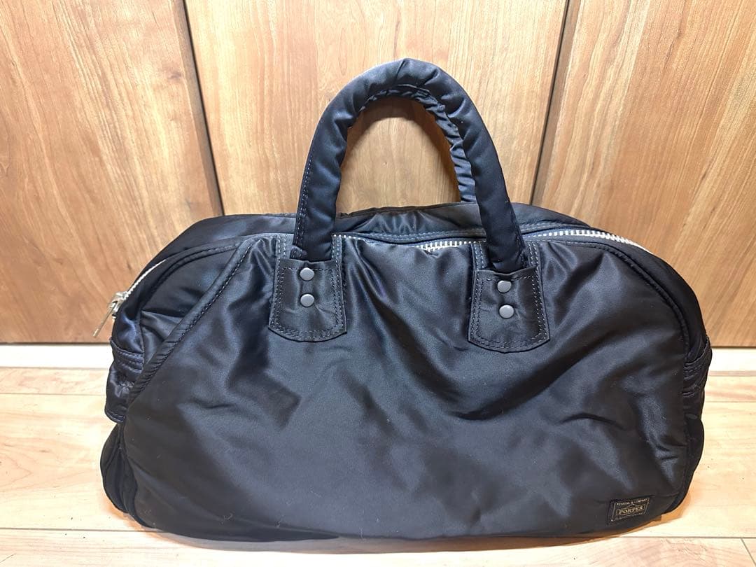 ポーター HEAD PORTER タンカー ミニボストンバッグ ネイビー