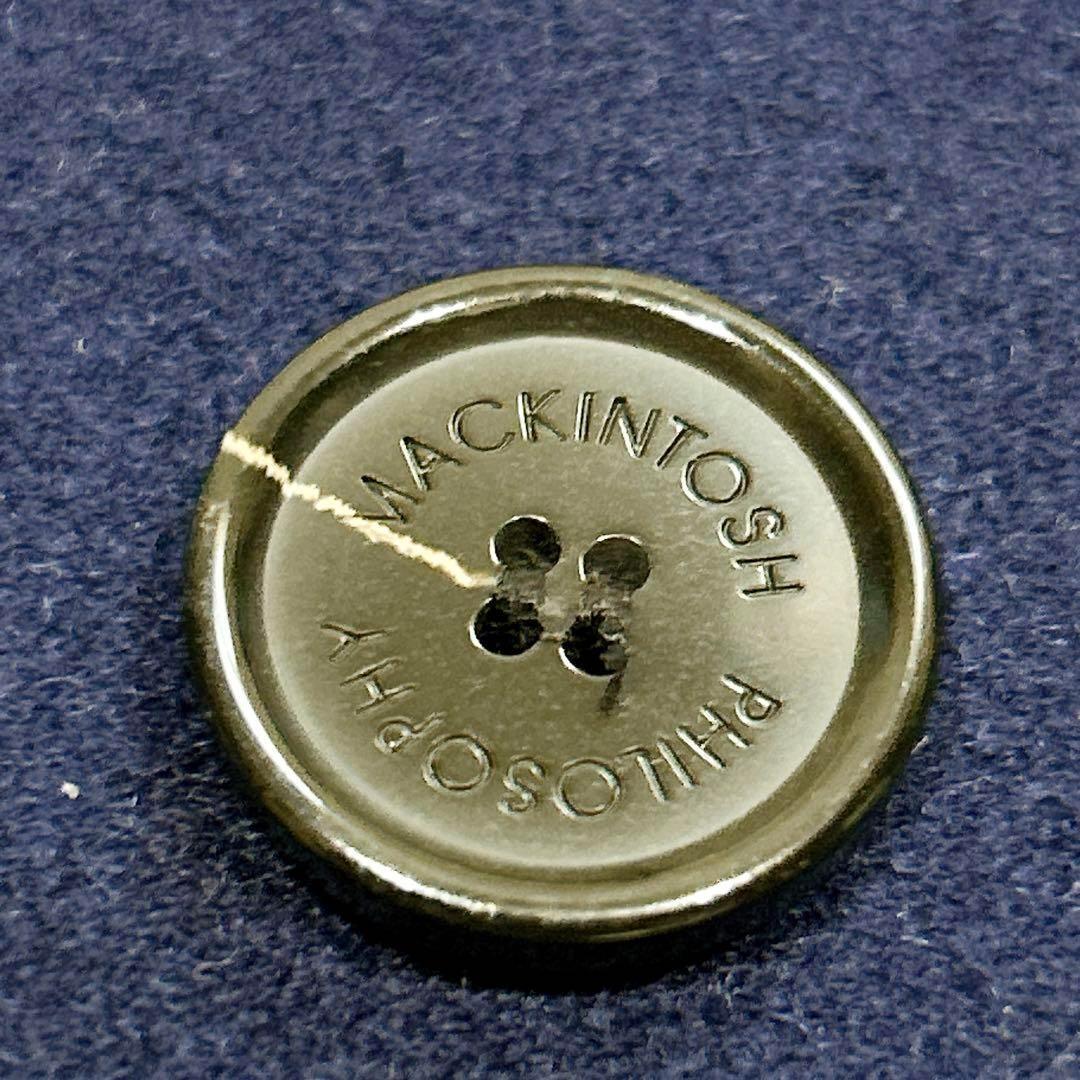 未使用級美品✨　マッキントッシュ　ピーコート　36 ウール　メンズ　ネイビー