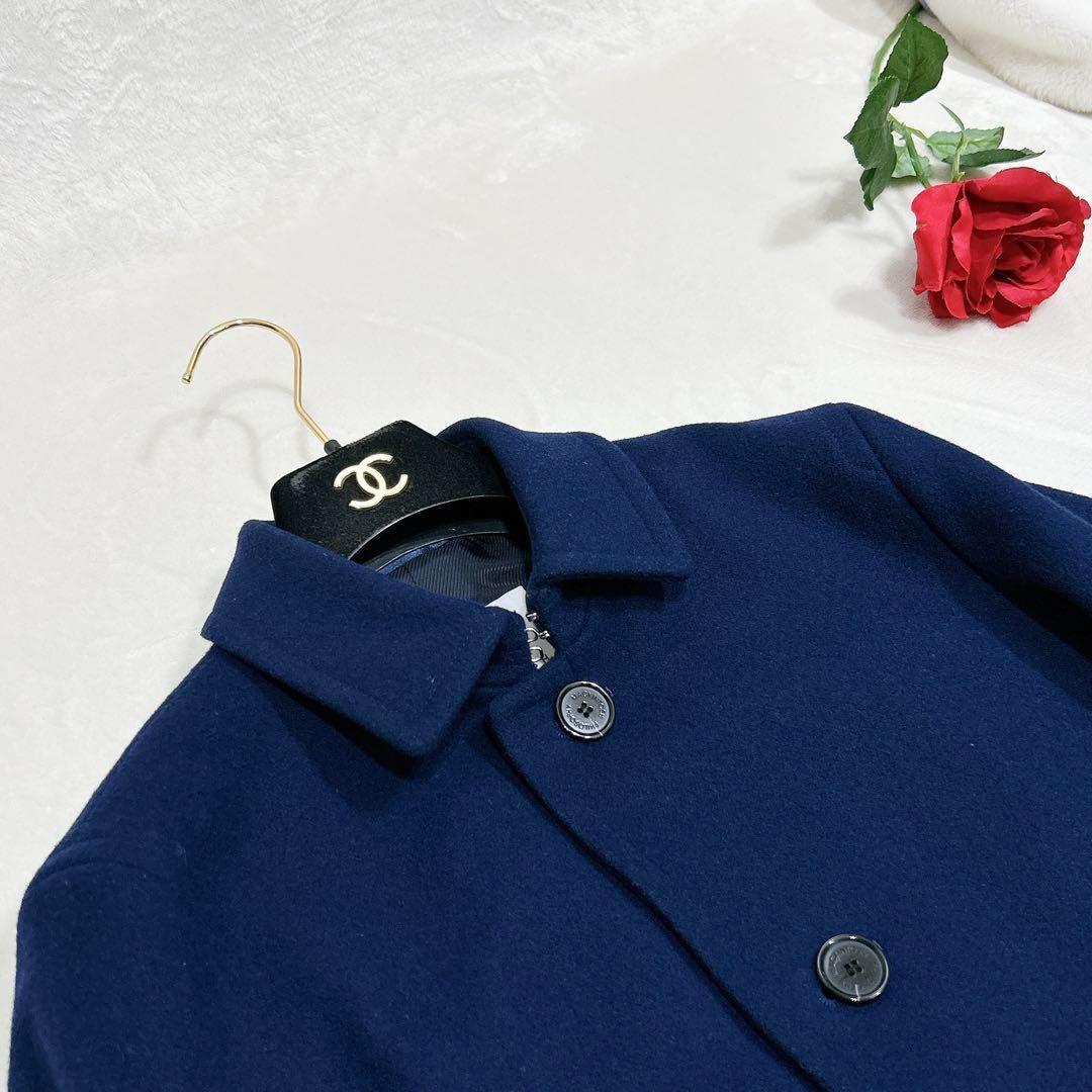 未使用級美品✨　マッキントッシュ　ピーコート　36 ウール　メンズ　ネイビー