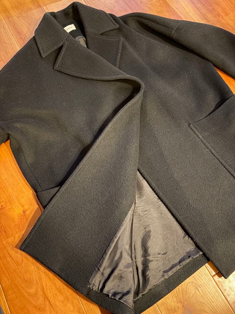 ★koca★Curensology カレンソロジー　ウールコート　ブラック