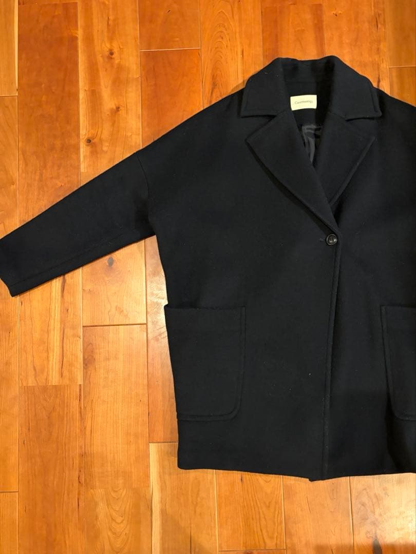 ★koca★Curensology カレンソロジー　ウールコート　ブラック
