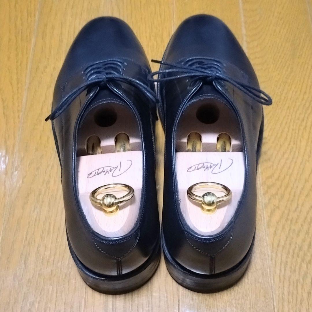 RAYMAR PBDT-65 25.5cm プレーントゥ ダービー ブラック