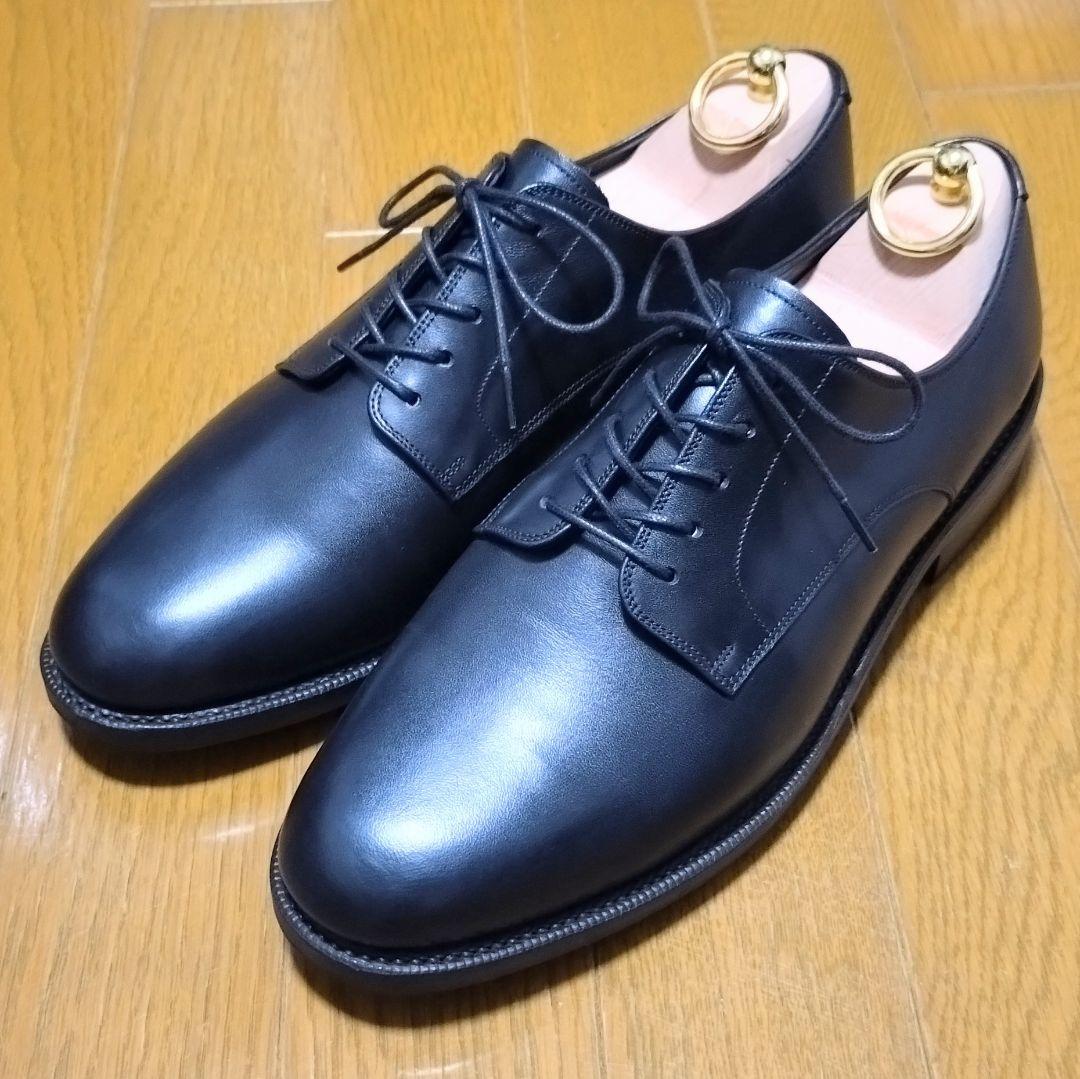 RAYMAR PBDT-65 25.5cm プレーントゥ ダービー ブラック