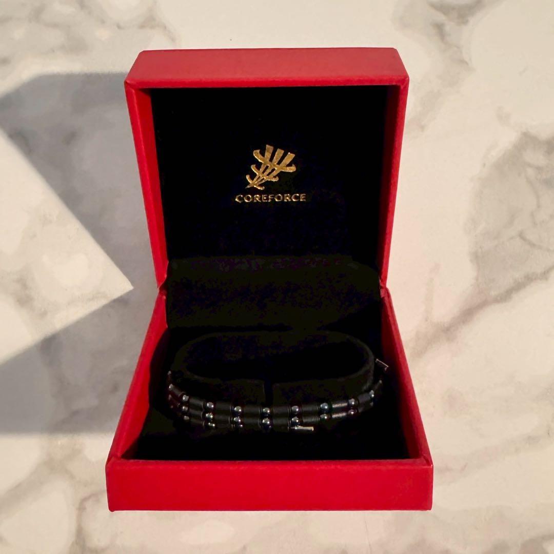 COREFORCE ブラックブレスレット　CFL50