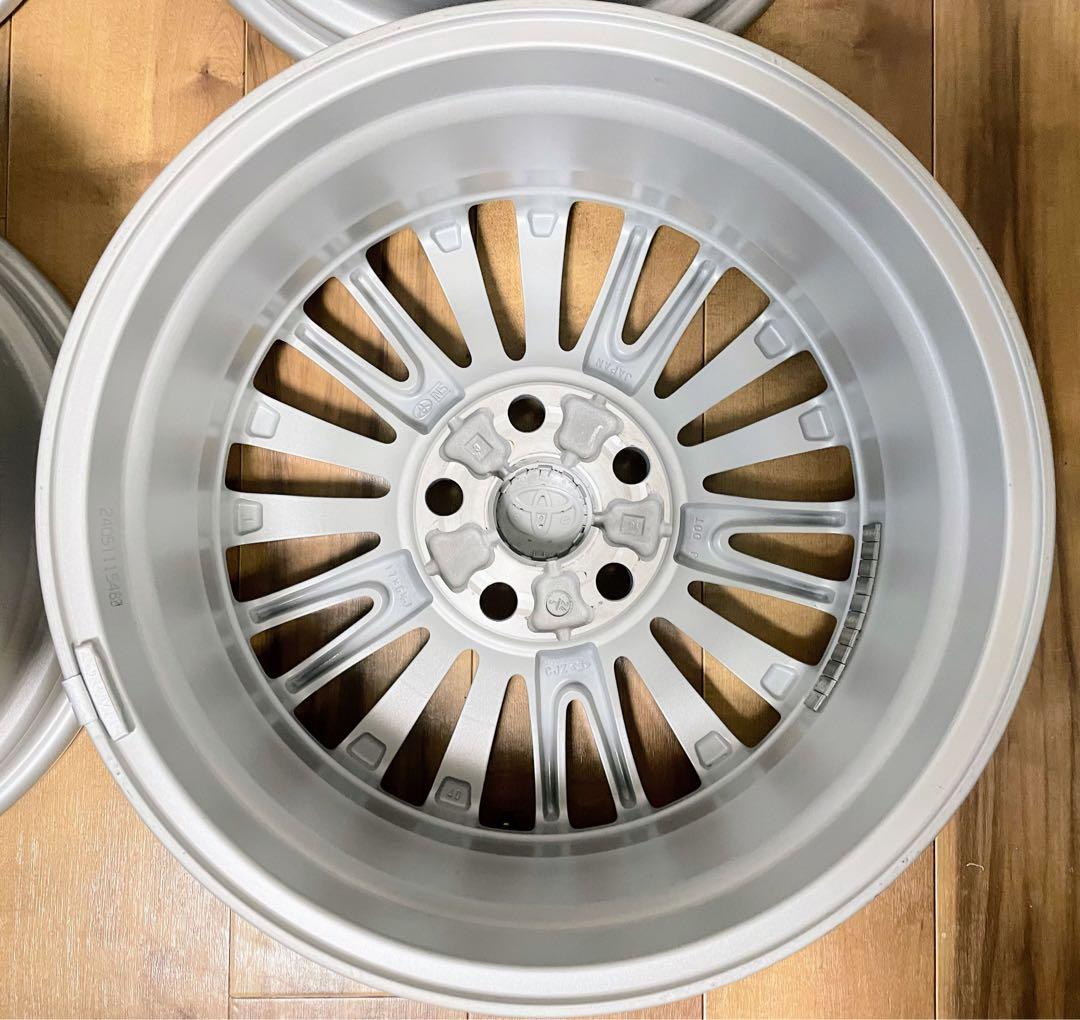 lionmarudaddy トヨタ 新型40系純正アルミホイール17インチ