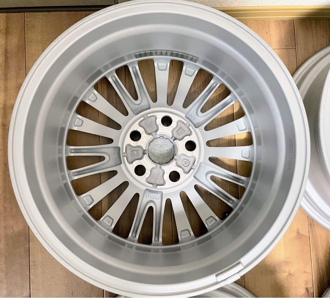 lionmarudaddy トヨタ 新型40系純正アルミホイール17インチ