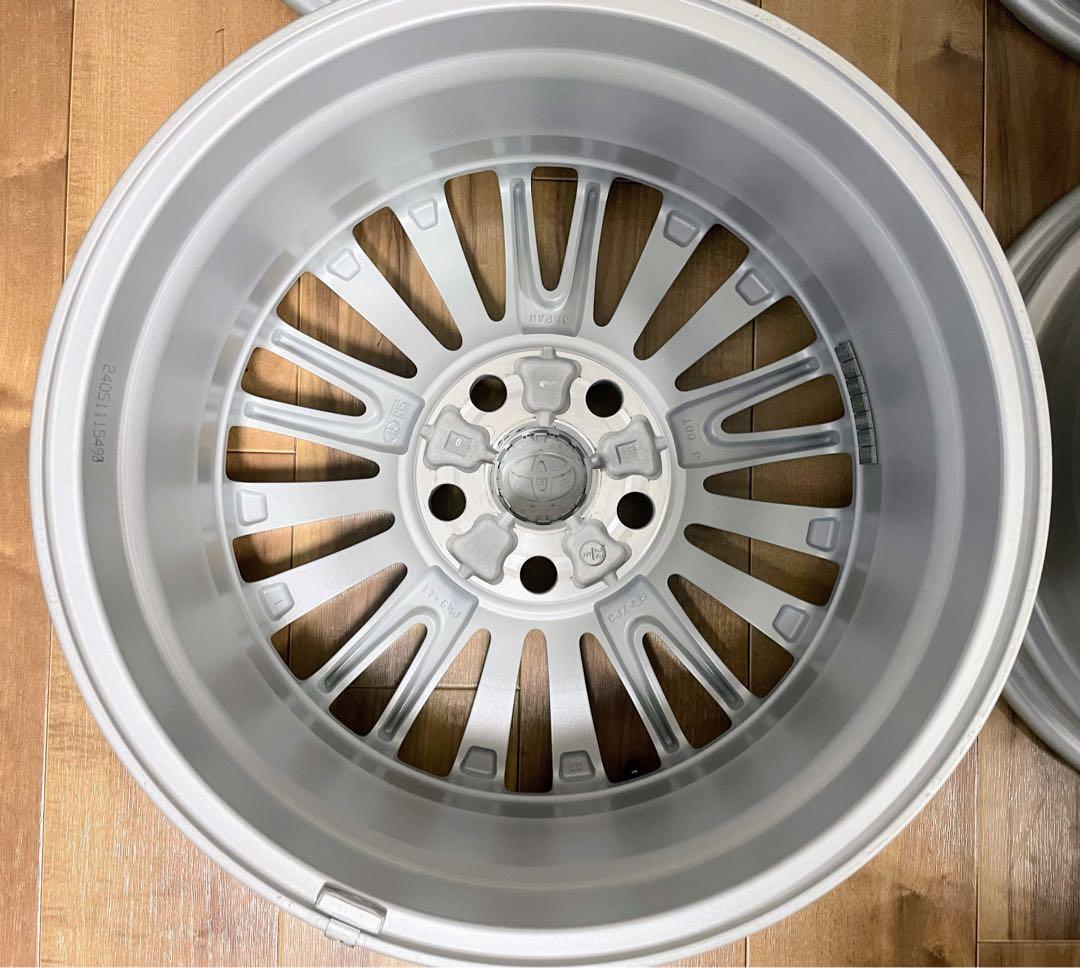 lionmarudaddy トヨタ 新型40系純正アルミホイール17インチ