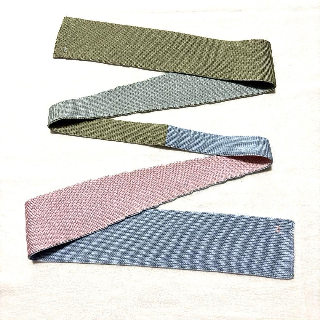 究極美品　エルメス　ネクタイ　4way リバーシブル　キャトルタン　箱付　袋付