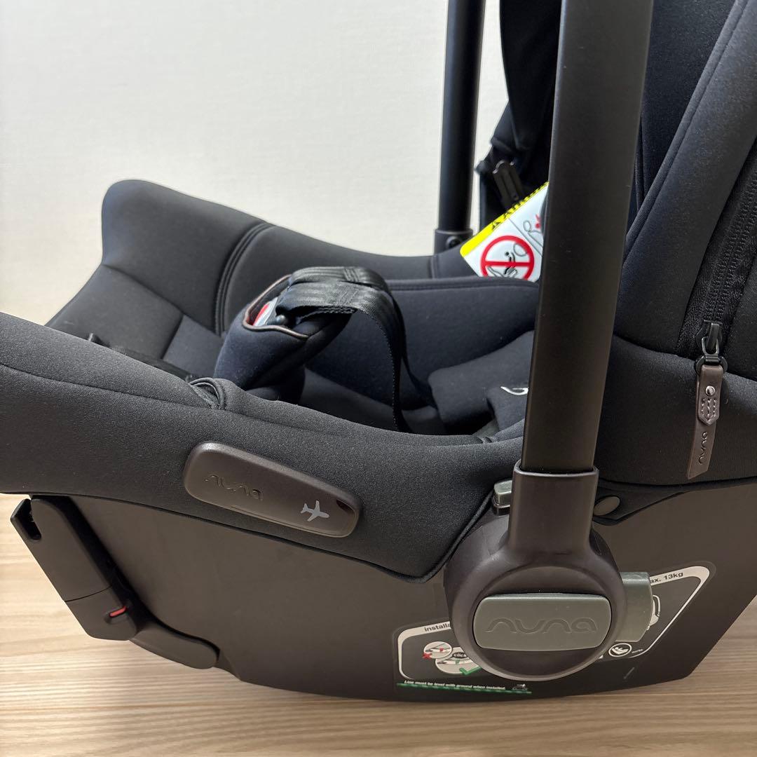 nuna チャイルドシート PIPA urbn2 ISOFIX ベビーカー