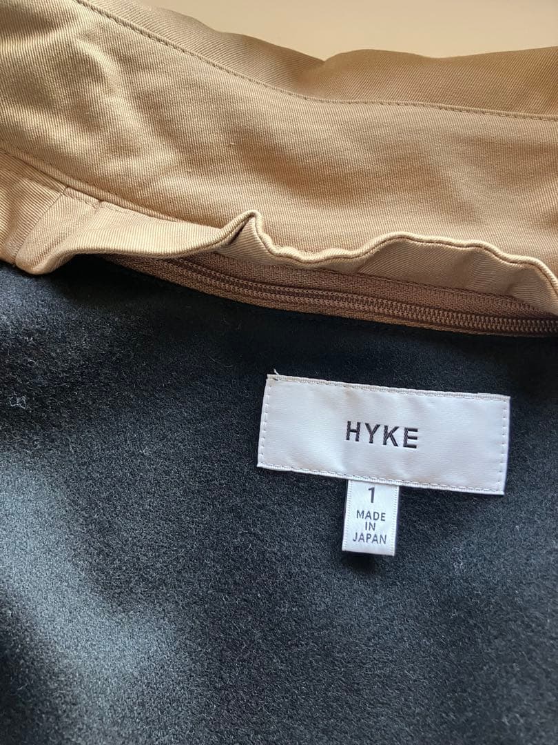 美品☆HYKE ハイク トレンチコート レギュラーフィット size 1