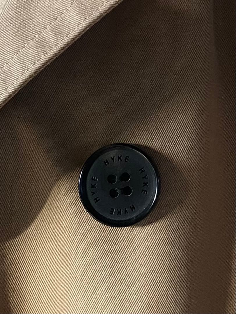 美品☆HYKE ハイク トレンチコート レギュラーフィット size 1