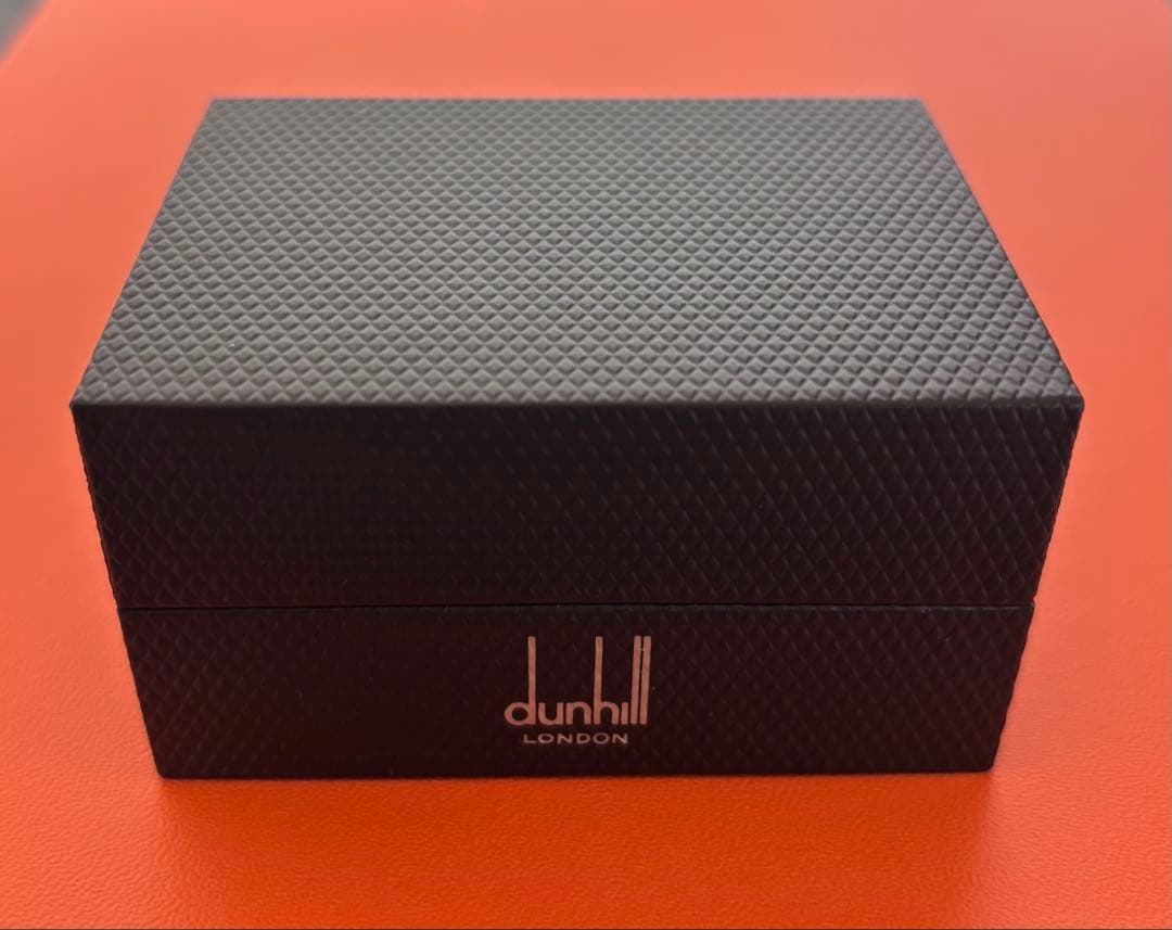 dunhill ダンヒル　カフリンクス カーボン調