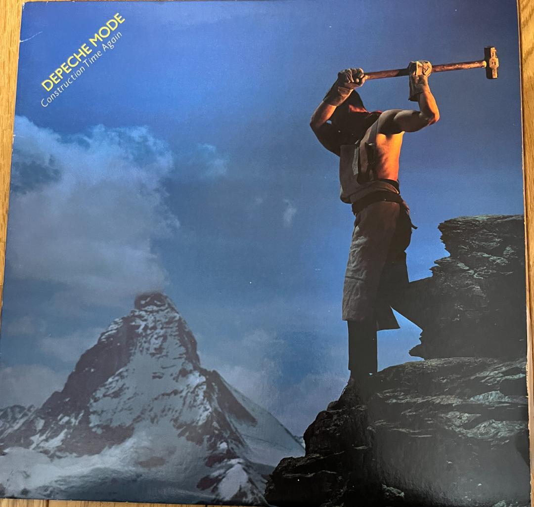 LP Depeche Mode Construction USオリジナル