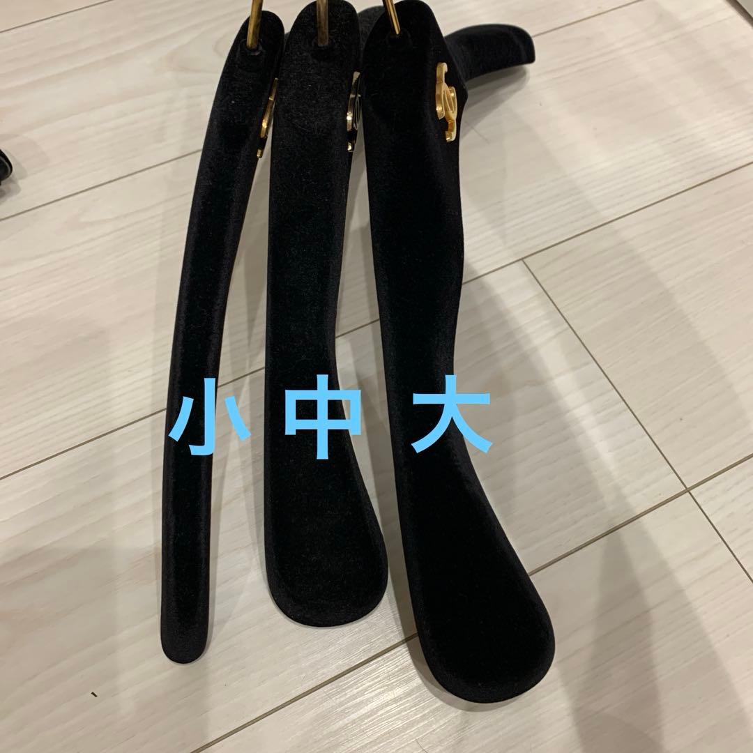 シャネル　ハンガー　12本　CHANEL ベロアハンガー