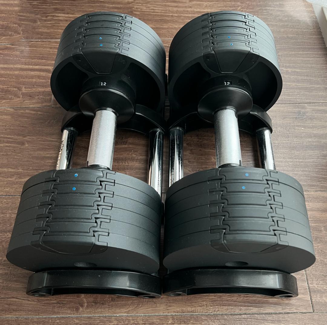 【パパイヤさん専用】FLEXBELL可変式ダンベル20kg×2＋ベンチセット