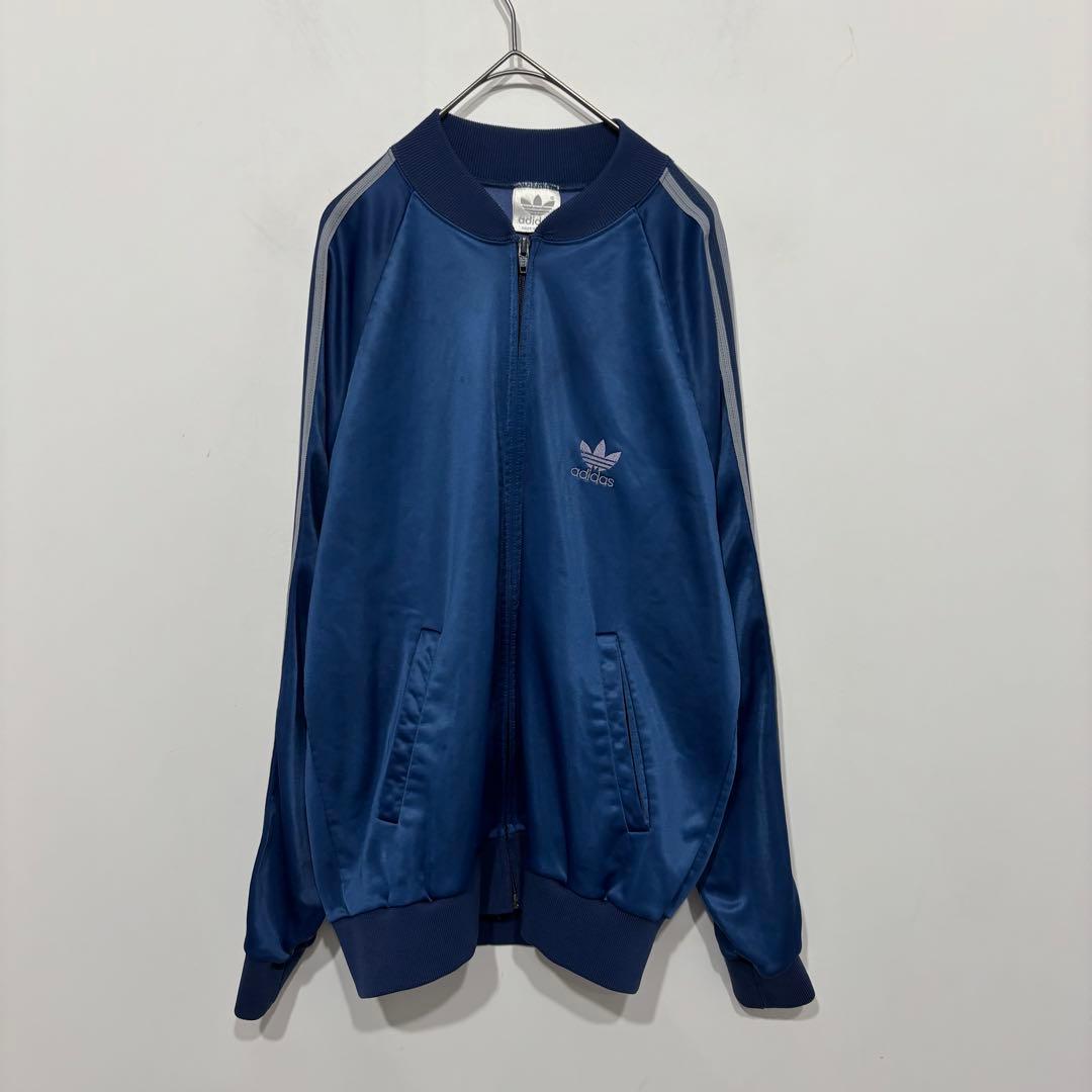 adidas ATP 80s 銀タグ USA製 トラックジャケット ジャージ 青