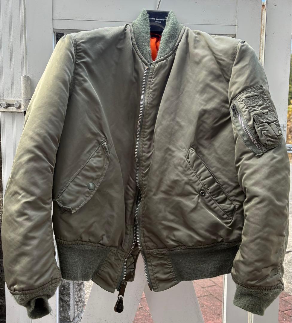 フライトジャケット MA-1 80s ALPHA本物美品M