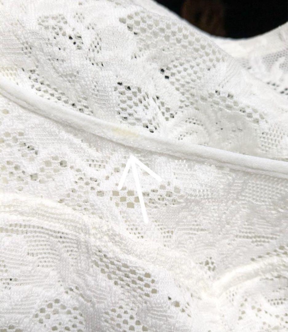 SNIDEL スナイデル Chacot レース柄編みプルオーバー