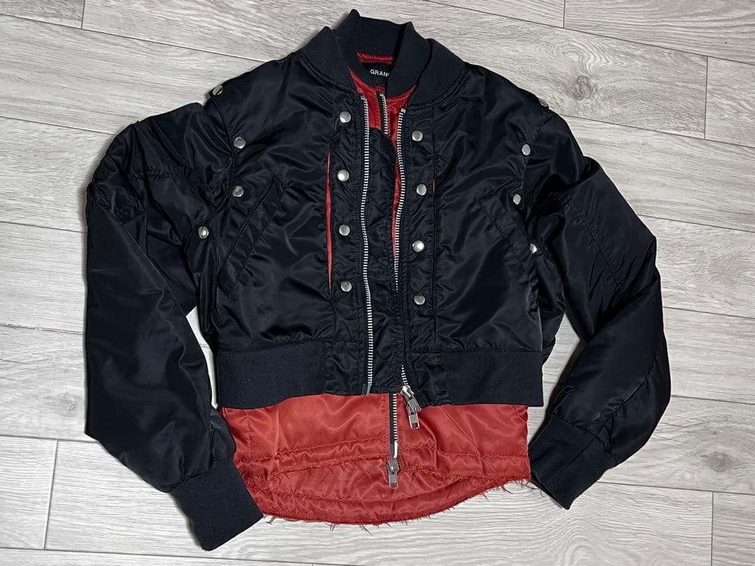 GRANCY ボリュームレイヤードデザイン MA-1 Sサイズ