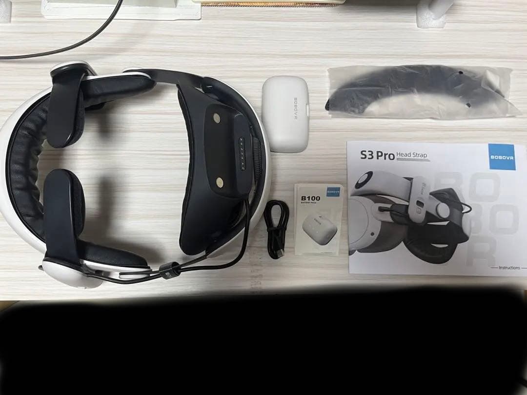  Quest 3 512ギガ、S3 Pro ヘッドストラップ　セット