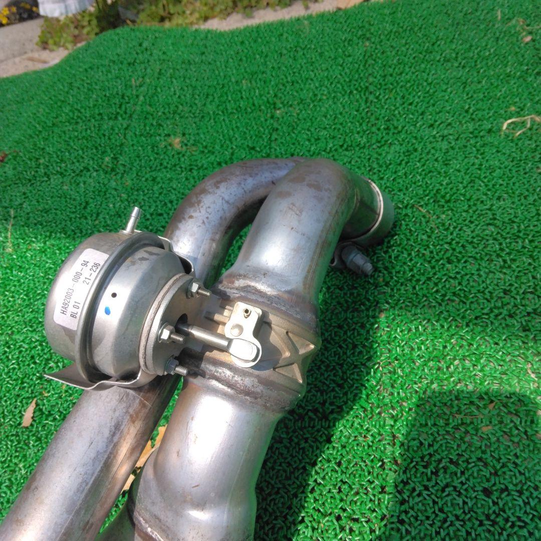 アバルト595コンペティツィオーネ純正レコードモンツァマフラー