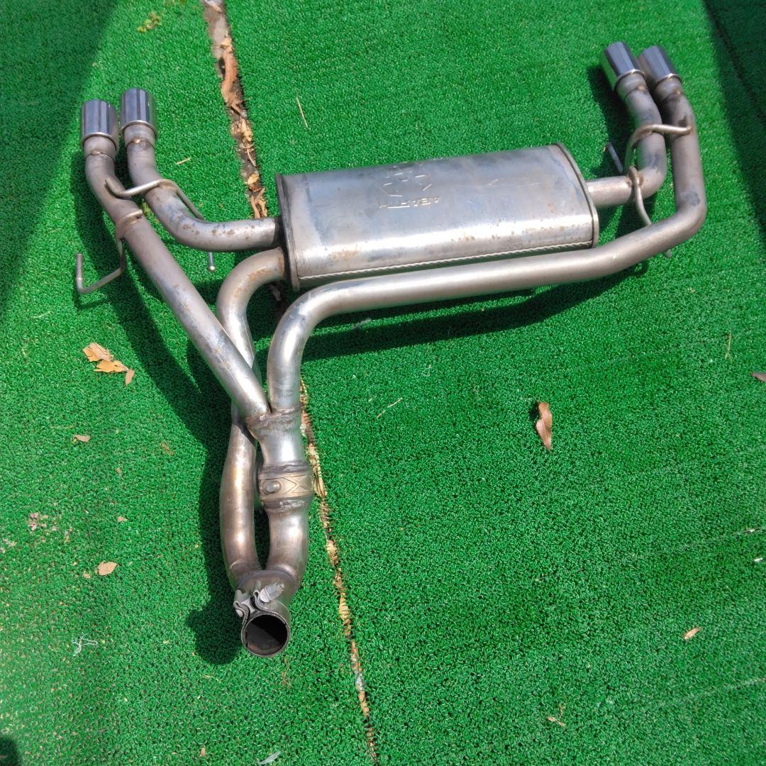 アバルト595コンペティツィオーネ純正レコードモンツァマフラー