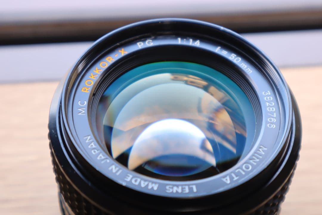 美品 輸出用レア minolta MC ROKKOR-X 50mm f1.4