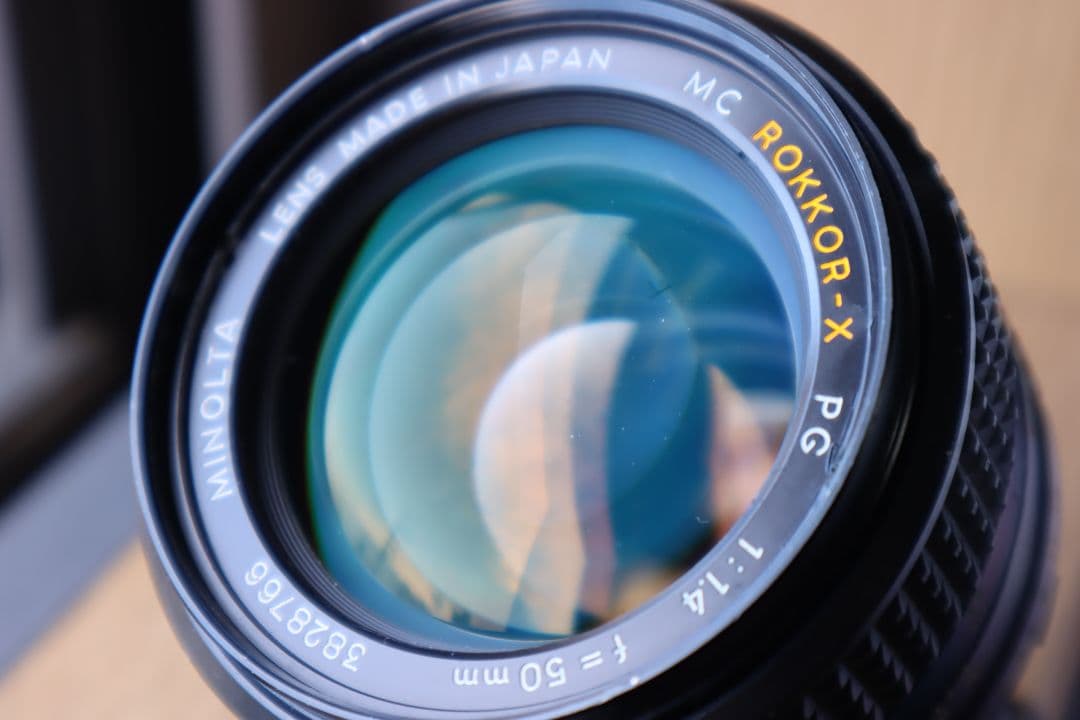 美品 輸出用レア minolta MC ROKKOR-X 50mm f1.4