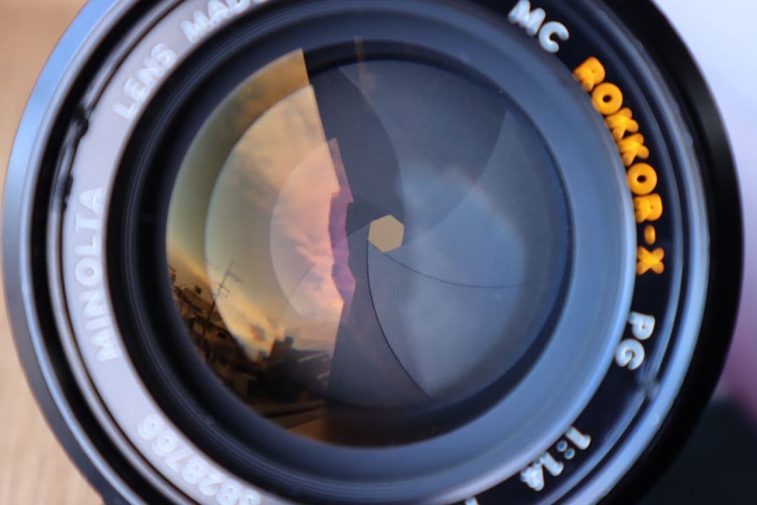 美品 輸出用レア minolta MC ROKKOR-X 50mm f1.4