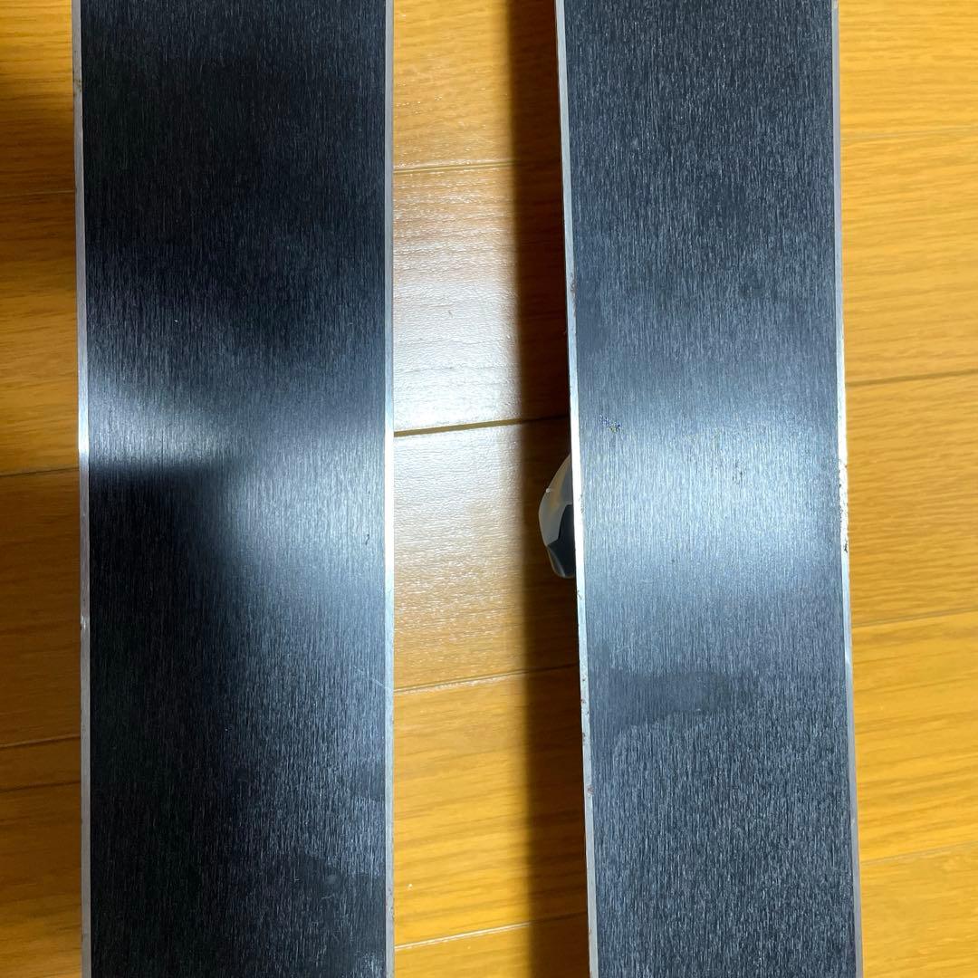 ジュニアスキー4点セット　スキー板　ビンディング　ストック　ブーツ