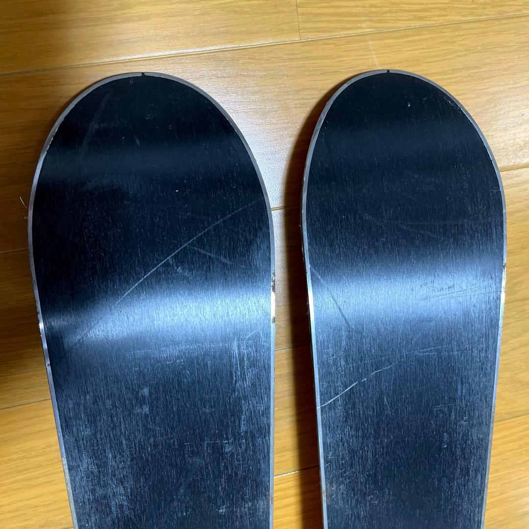 ジュニアスキー4点セット　スキー板　ビンディング　ストック　ブーツ