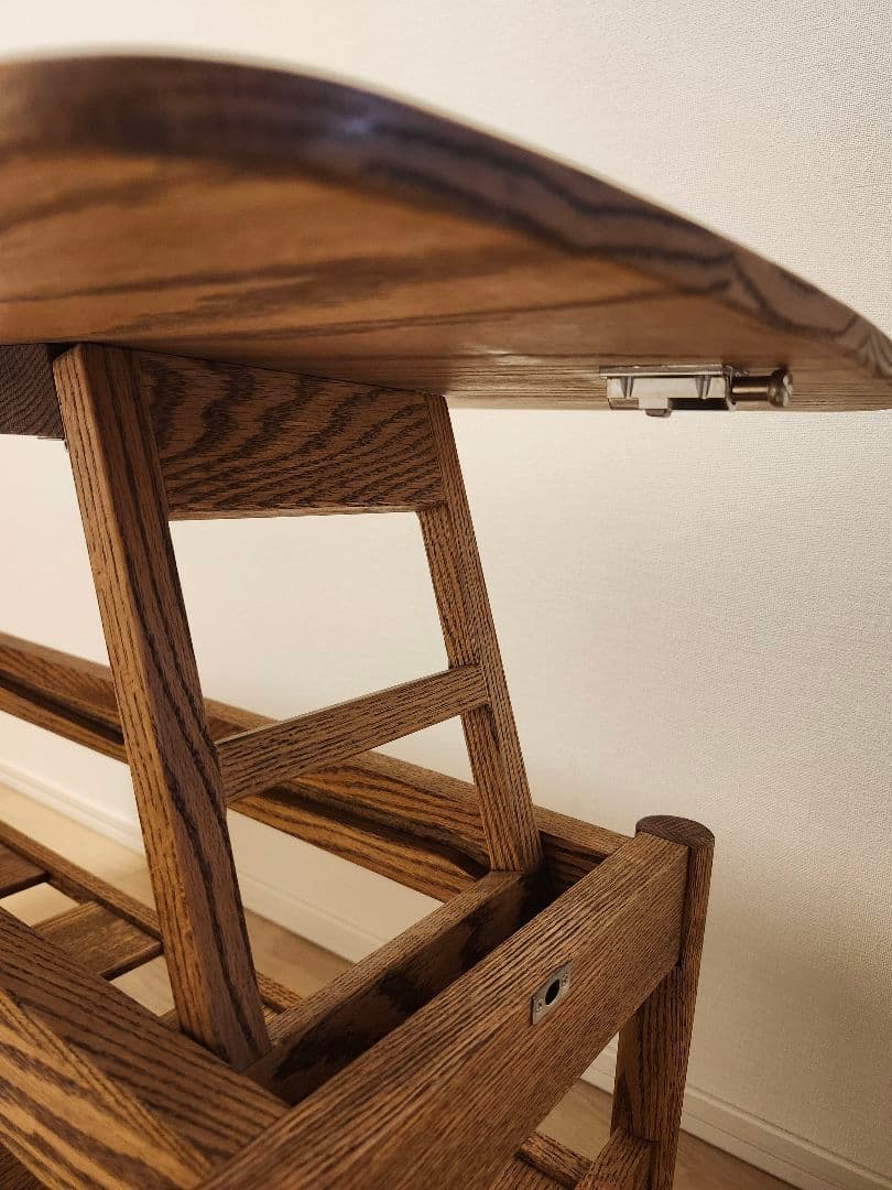 【美品】モモナチュラルFD LOW TABLE S ME ローテーブル昇降式