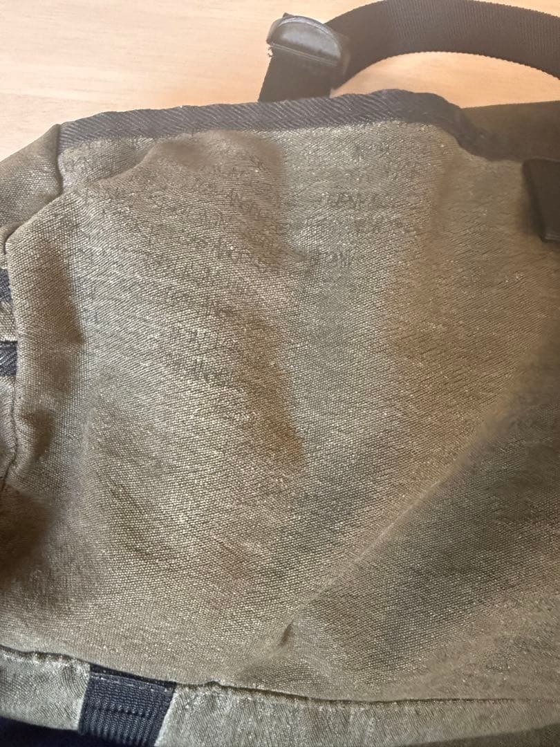 Stussy オリーブ ドラムバッグ