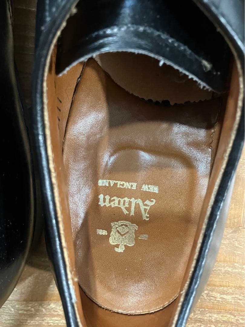 Alden ミリタリーラスト 53711 9D ブラック