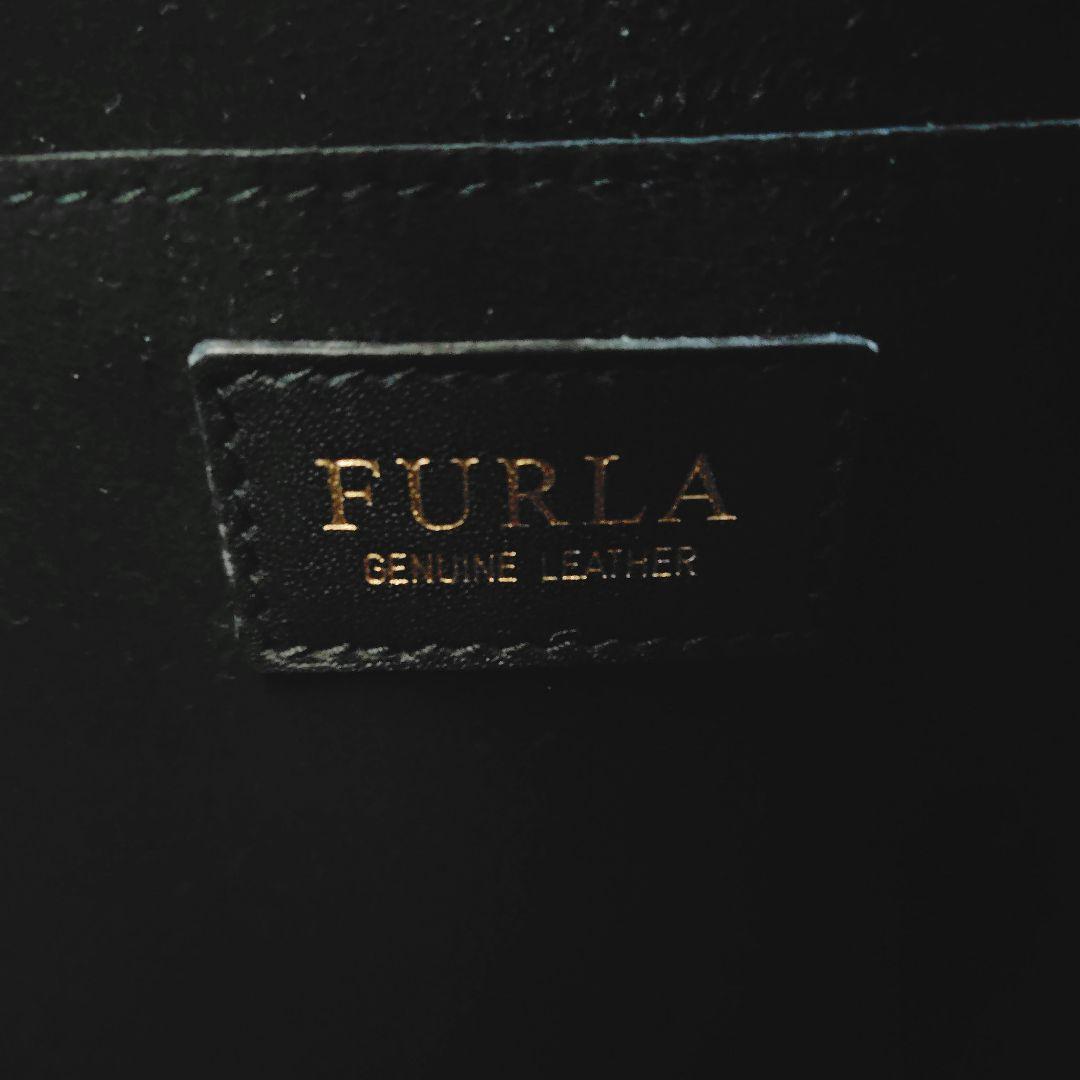 フルラ　コスタンザ　バッグ　ショルダー　ハンド　2way　巾着　黒　ブラック