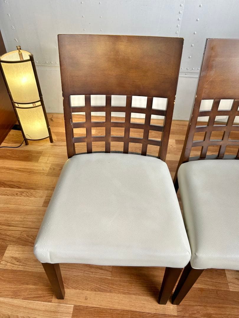 687 ダイニング　チェア2脚　北欧 カフェ ナチュラル シンプル モダン a