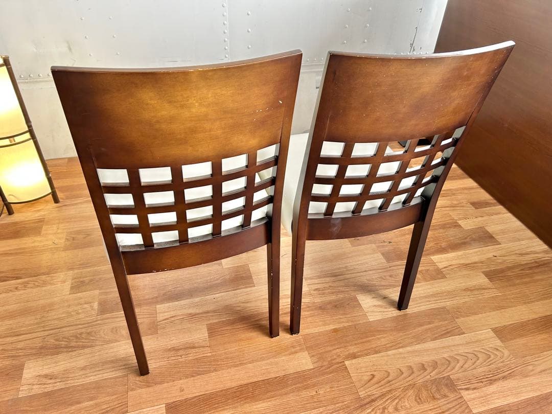 687 ダイニング　チェア2脚　北欧 カフェ ナチュラル シンプル モダン a