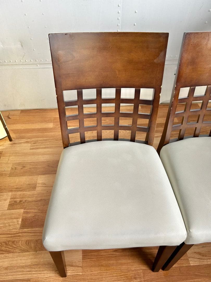 687 ダイニング　チェア2脚　北欧 カフェ ナチュラル シンプル モダン a