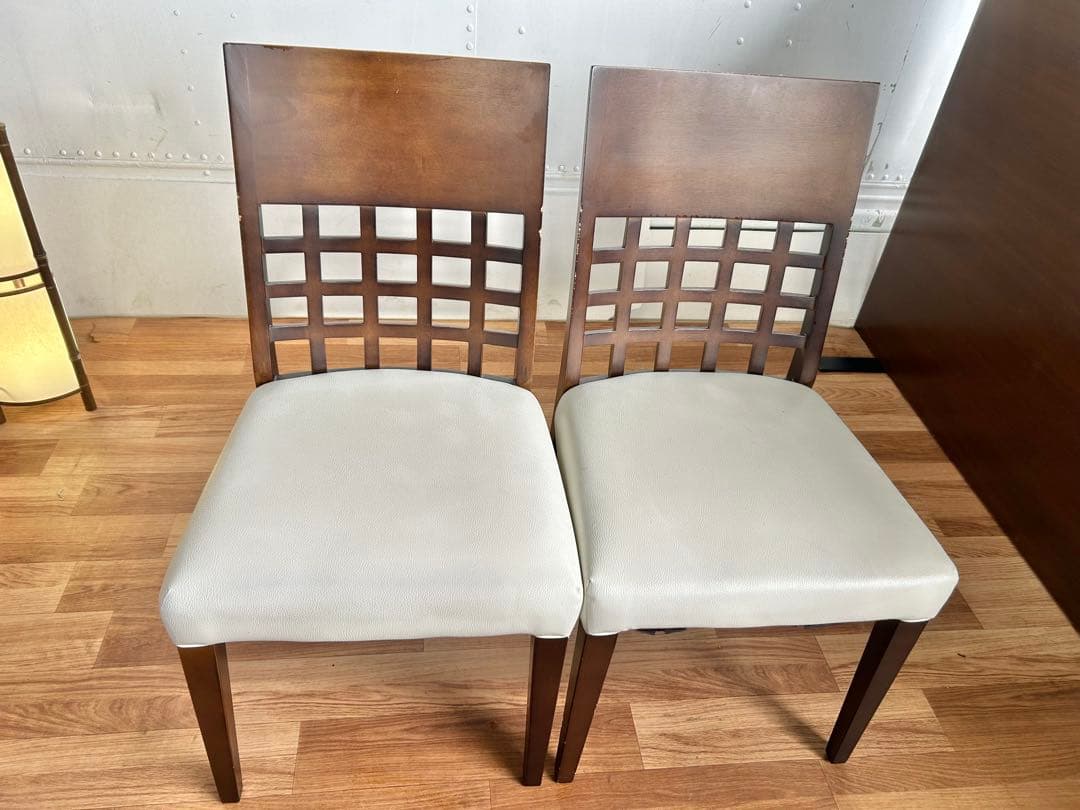 687 ダイニング　チェア2脚　北欧 カフェ ナチュラル シンプル モダン a