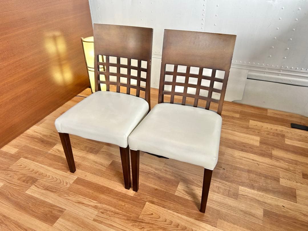 687 ダイニング　チェア2脚　北欧 カフェ ナチュラル シンプル モダン a