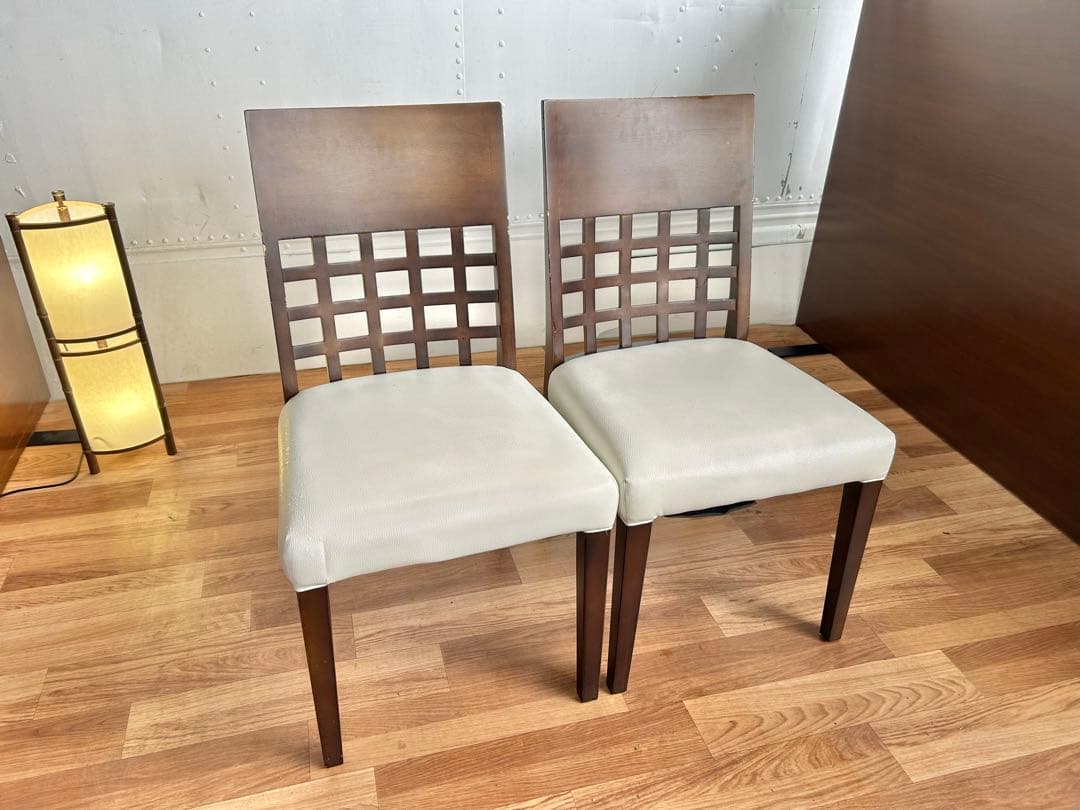 687 ダイニング　チェア2脚　北欧 カフェ ナチュラル シンプル モダン a