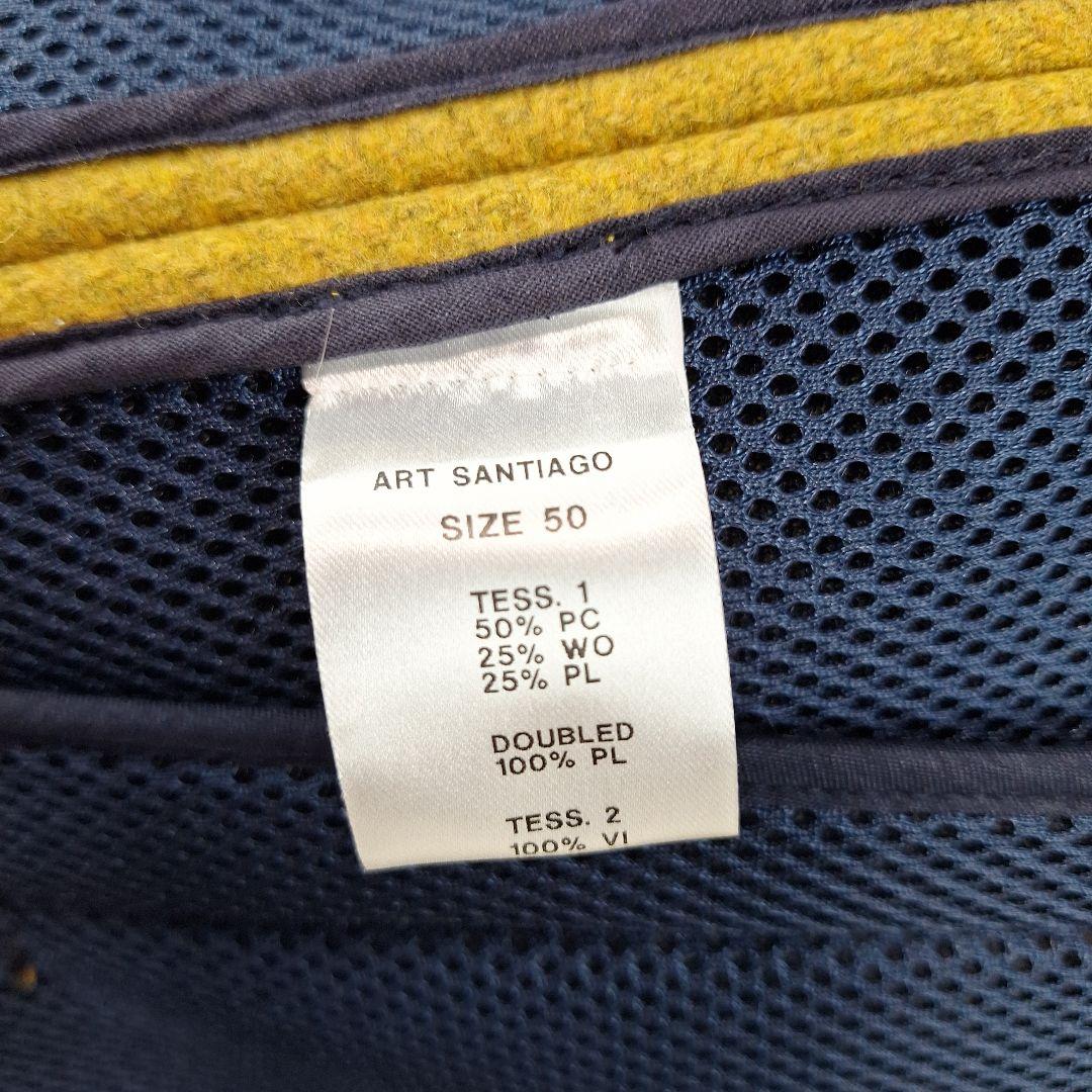 未使用級✨イタリア製　ロストインアルビオン　ピーコート　マスタード　XL