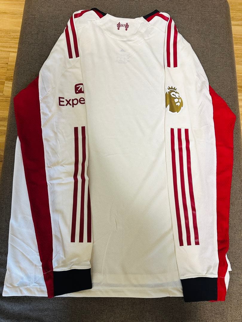 リバプール　25/26　アウェイ　長袖　リーグ仕様