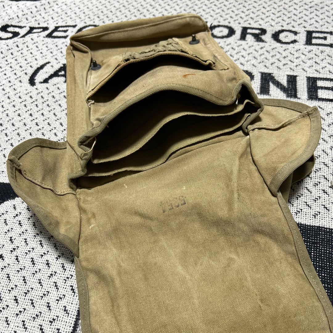 米軍実物 WW2 マップケース バッグ U.S.ARMY 1942年