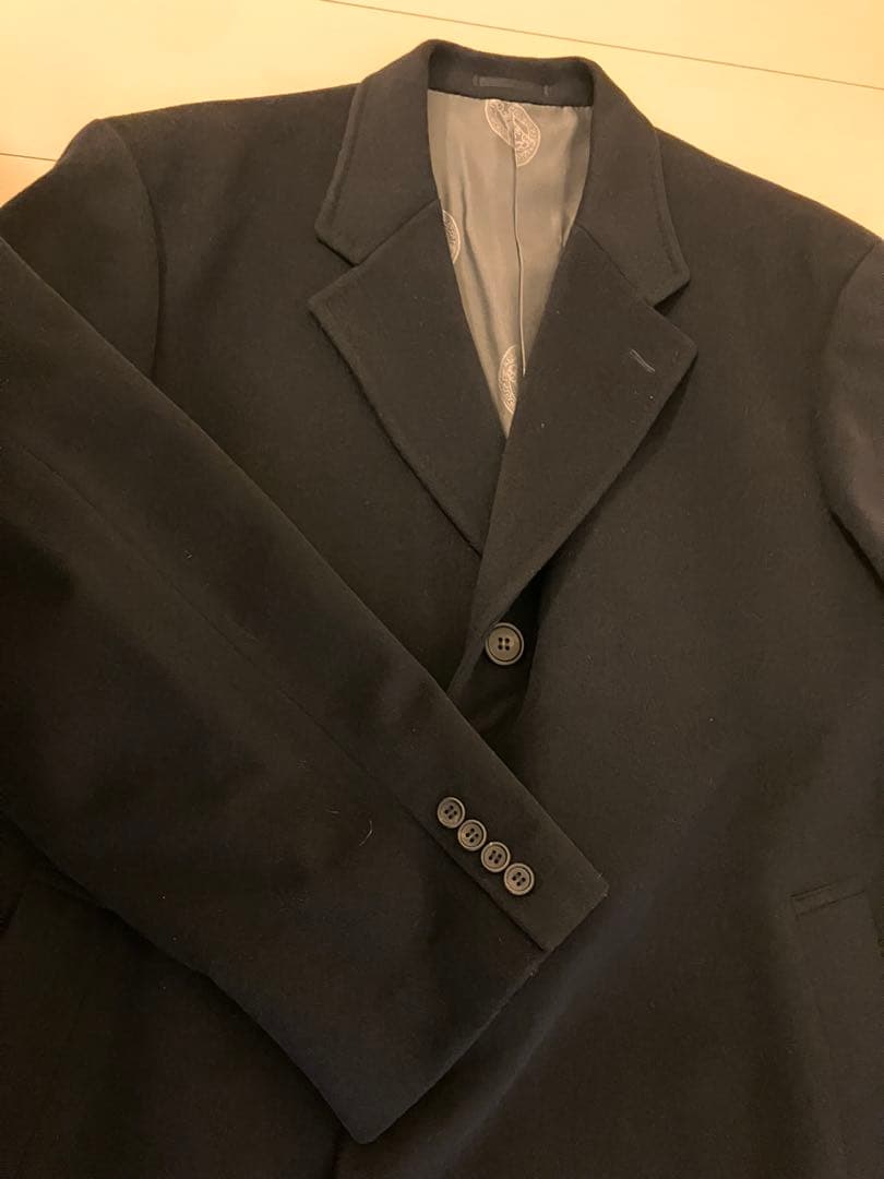 GIANNI VERSACE 黒ロングコート