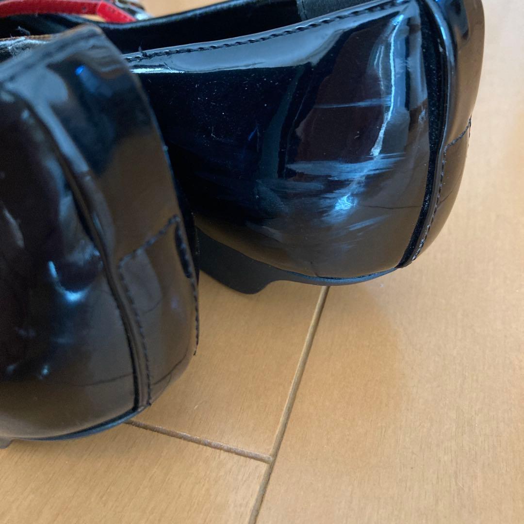 Little Pianist ブラック23.5㎝ 本番用ピアノシューズ