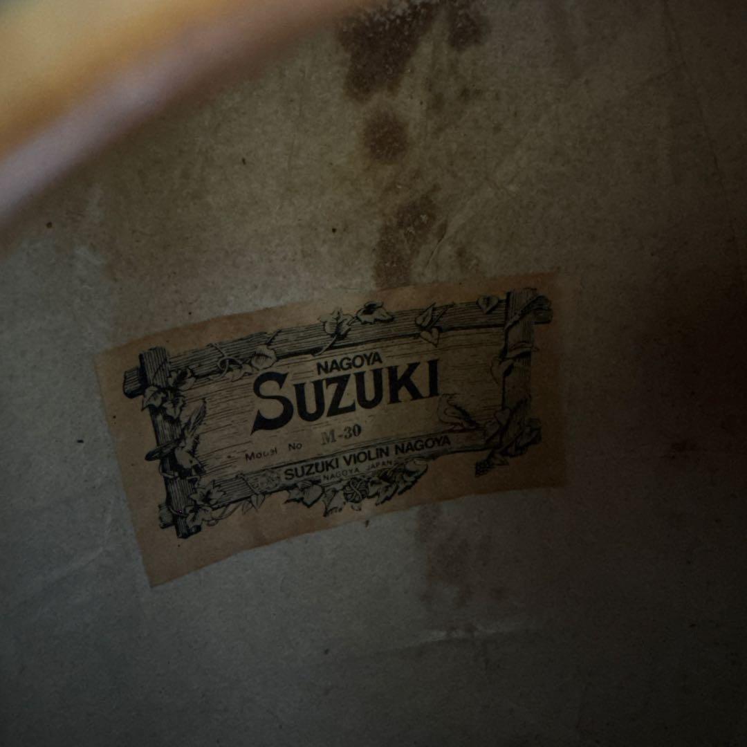 SUZUKI M-30 マンドリン 本体 ハードケース 付き