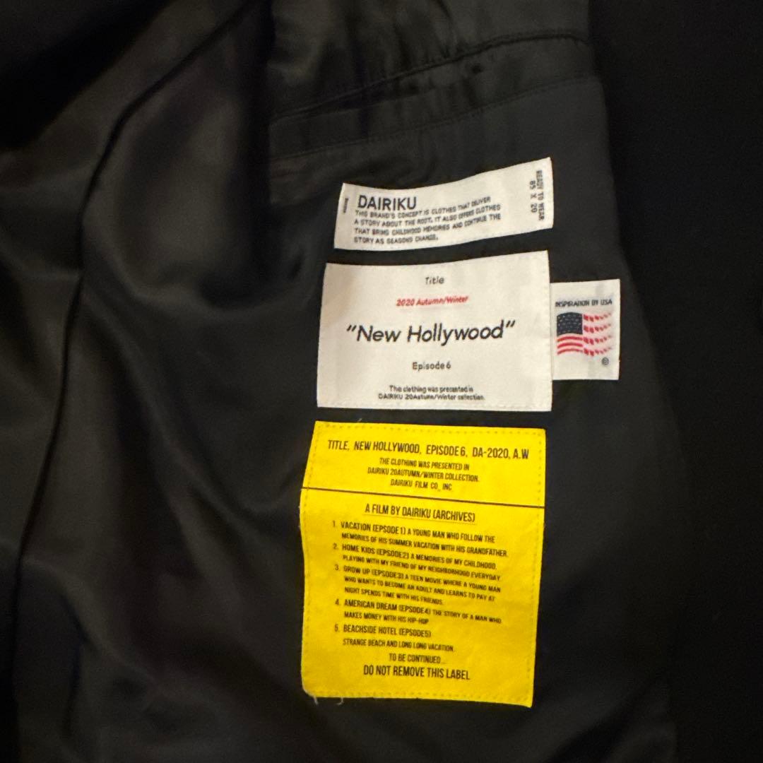DAIRIKU 黒 ピーコート