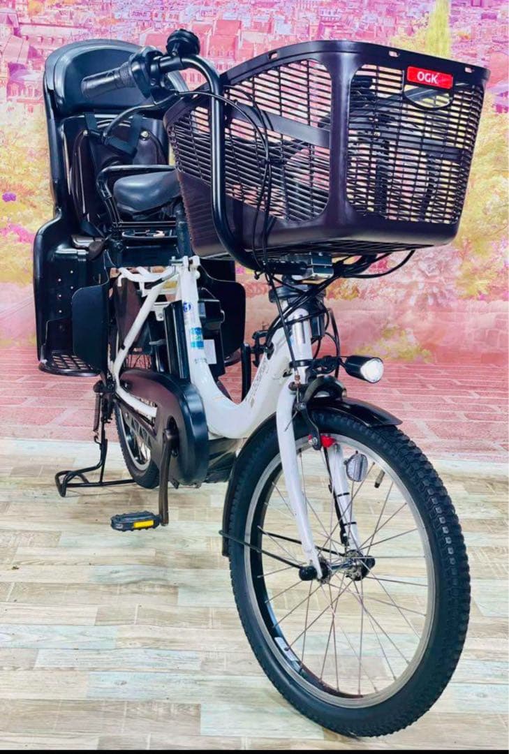 K2344 電動自転車ヤマハ パスキス 子供乗せ 20インチ 送料無料